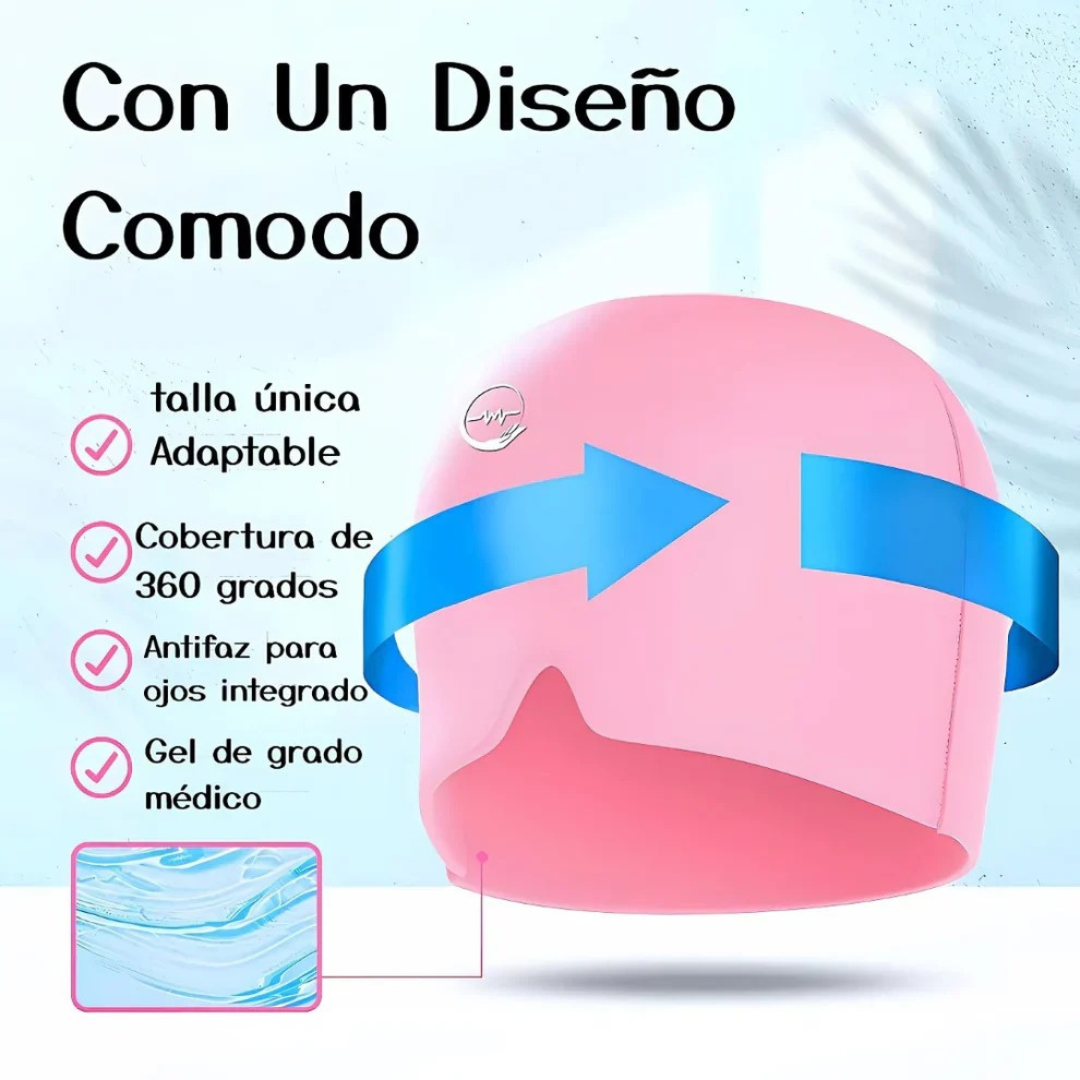 Gorro de Gel para aliviar la Migraña